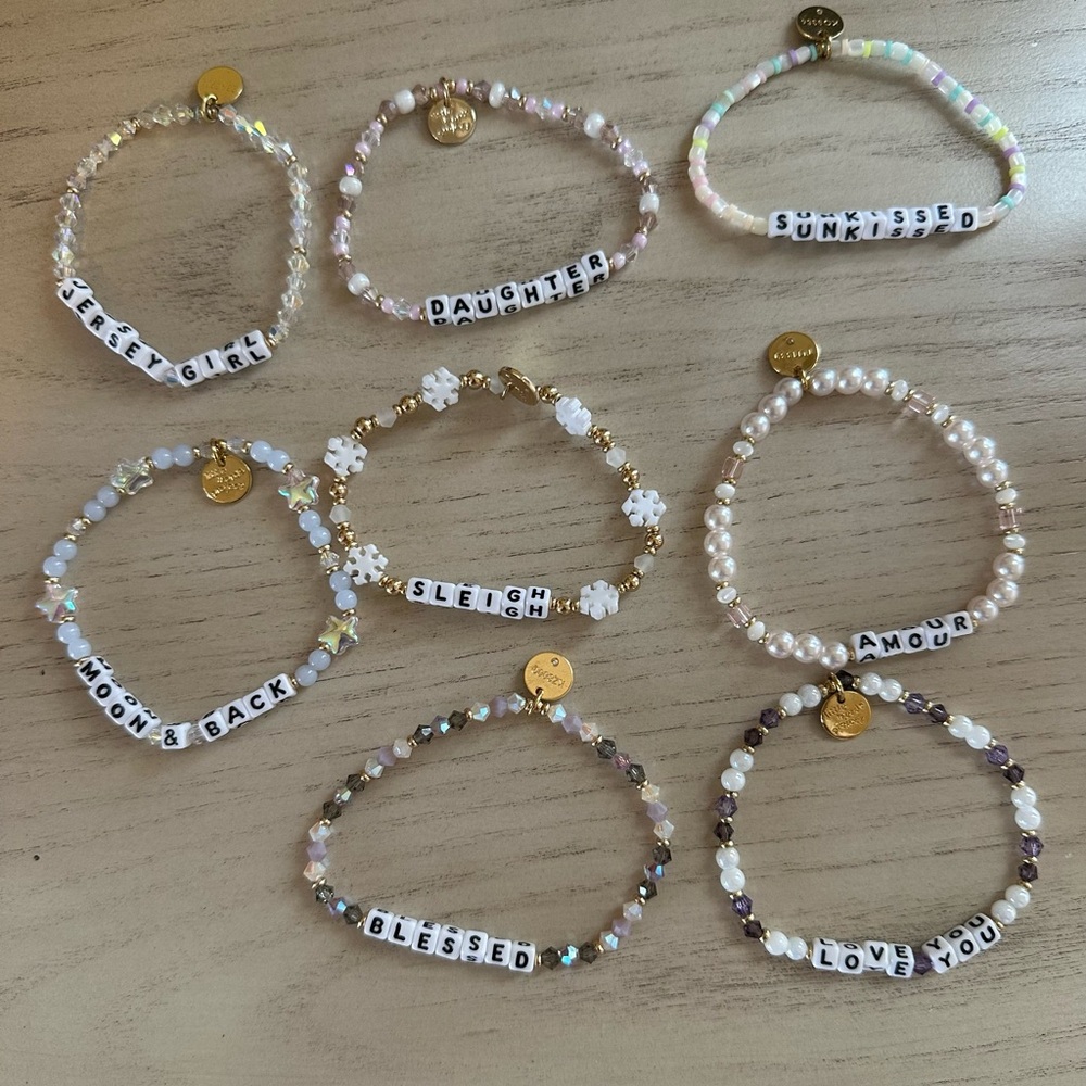 Little words project bracelets